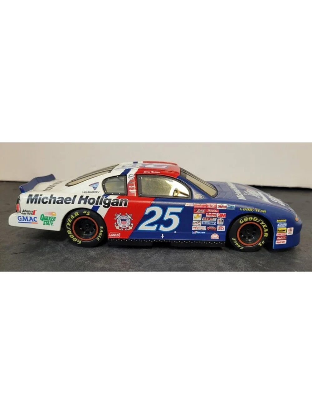 Brookfield 2000 Jerry Nadeau #25 Michael Holigan Coast Guard Diecast Race Car